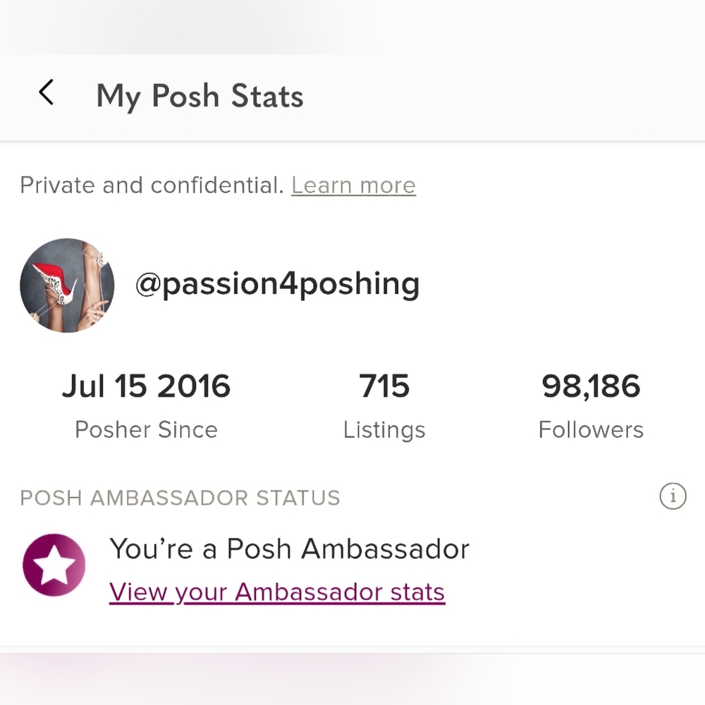 *Updated Posh Stats* & ‘Love Notes’! - Picture 2 of 16